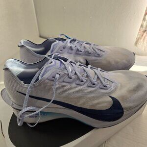 Nike VaporFly 4 Women’s Racing Sneakers – White/Blue – Size 10